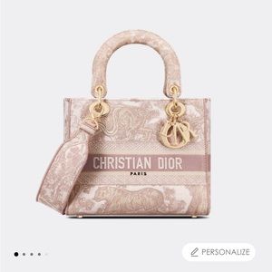 DIOR MEDIUM LADY D-LITE BAG